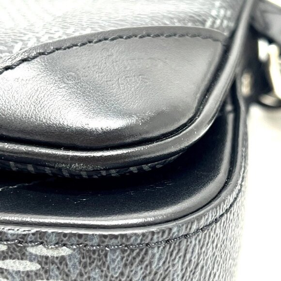 LOUIS VUITTON N50017 Graphite3D Trio Messenger bag Shoulder Bag Black - Picture 6 of 15